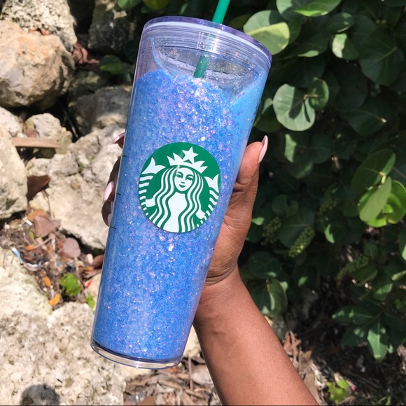 Starbucks Other - Frozen winter wonderland Starbucks custom tumbler